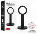 HatDock™ Dashboard Hat Holder for Car& Truck | Carbon Matte Black